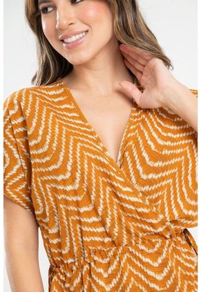 Blusa Fhaux Amarillo Ragged Pf31113451