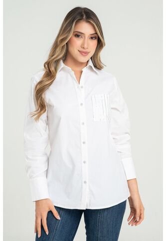 Bluson Bolsillo Silver Blanco Ragged Pf31113472 Ragged