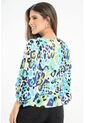 Blusa Shlate Azul Ragged Pf31113471 de Ragged