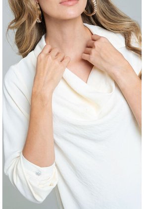 Blusa Reghalt Beige Ragged Pf12110849