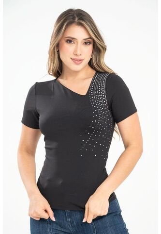 Top Harielle Negro Ragged Pf31122303 Ragged