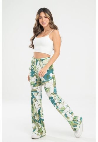 Pantalon Imaginart Verde Ragged Pf31310734 Ragged