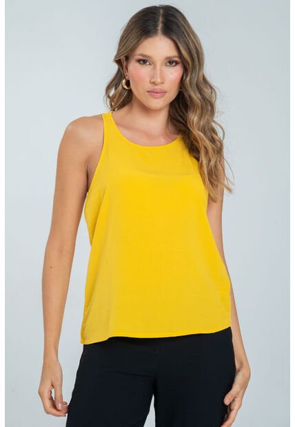 Blusa Monaco Amarillo Ragged Pf17110065