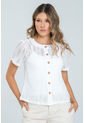 Blusa Nina Blanco Ragged Pf11113052 de Ragged