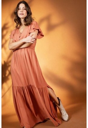 Vestido Rominica Rosa Ragged Pf11511367