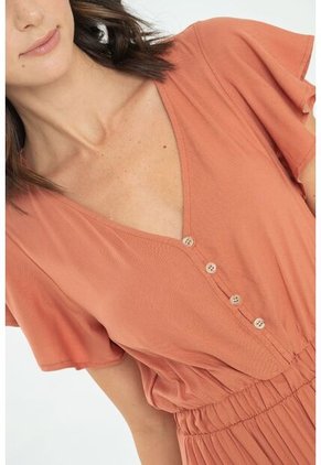 Vestido Rominica Rosa Ragged Pf11511367