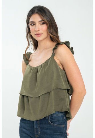 Blusa Millie Verde Ragged Pf11112952 Ragged