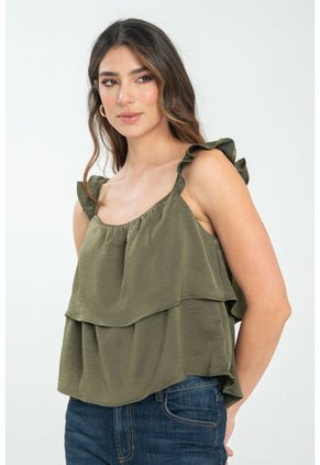 Blusa Millie Verde Ragged Pf11112952