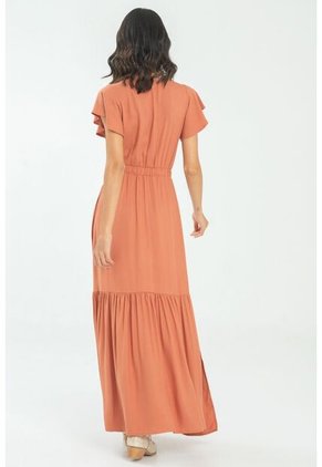 Vestido Rominica Rosa Ragged Pf11511367