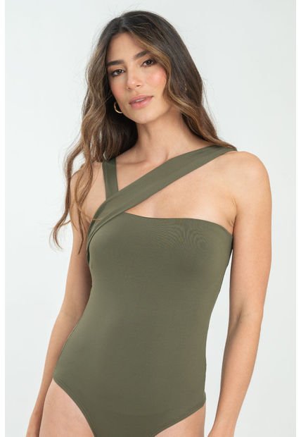 Body Attico Verde Ragged Pf13100036