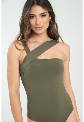 Body Attico Verde Ragged Pf13100036