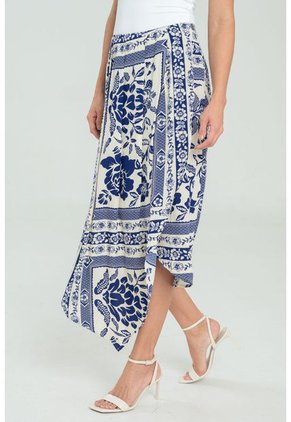 Falda Annina Azul Ragged Pf11320501