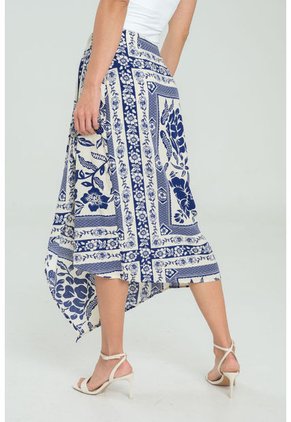 Falda Annina Azul Ragged Pf11320501