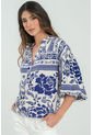 Blusa Lillie Azul Ragged Pf11112942 de Ragged