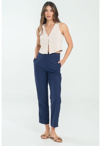 Pantalon Lisa Azul Ragged Pf11310855