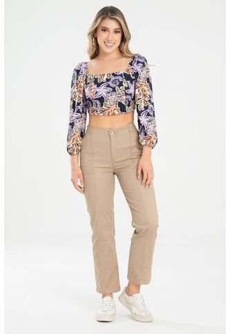 Blusa Lhotus Azul Ragged Pf31113434 Ragged