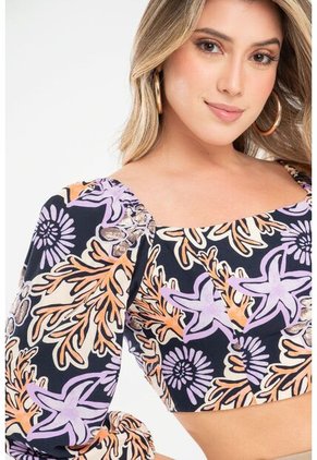 Blusa Lhotus Azul Ragged Pf31113434