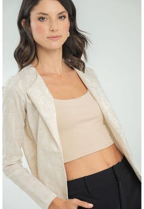 Chaqueta Golden Beige Ragged Pf11130269