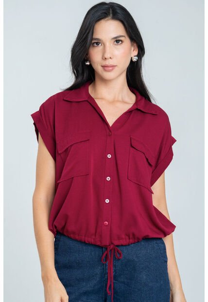 Camisa Haikure Rojo Ragged Pf11113055