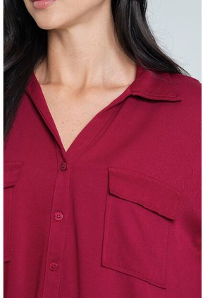 Camisa Haikure Rojo Ragged Pf11113055