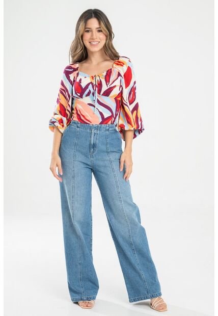 Blusa Arielle Blanco Ragged Pf31113440