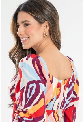 Blusa Arielle Blanco Ragged Pf31113440