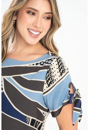 Blusa Kassia Azul Ragged Pf31113436