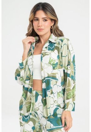 Bluson Lhandu Verde Ragged Pf31113453