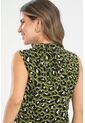Blusa Animal Verde Ragged Pf31113452 de Ragged