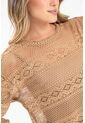 Blusa Kalhada Beige Ragged Pf31113469 de Ragged