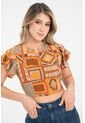 Crop Top Nyah Café Ragged Pf31113473 de Ragged