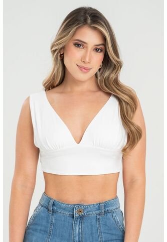 Crop Top Jhordana Blanco Ragged Pf31122271 Ragged