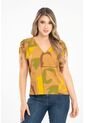 Blusa Mahala Amarillo Ragged Pf31113459 de Ragged