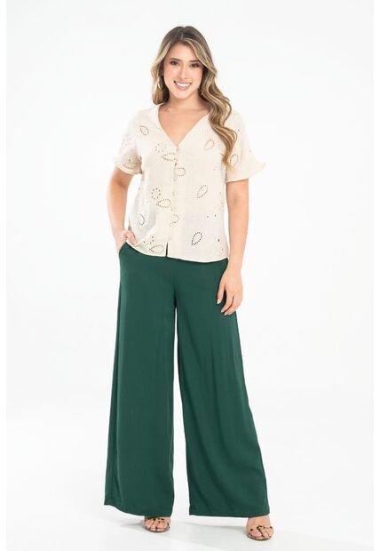 Blusa Harcher Beige Ragged Pf31113468