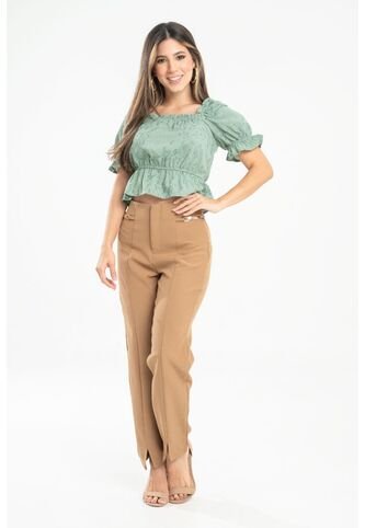 Blusa Santorini Verde Ragged Pf31113470 Ragged