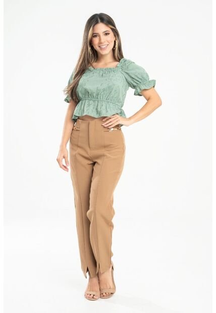Blusa Santorini Verde Ragged Pf31113470