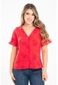 Blusa Harcher Rojo Ragged Pf31113468 de Ragged