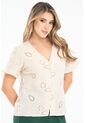 Blusa Harcher Beige Ragged Pf31113468 de Ragged