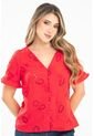 Blusa Harcher Rojo Ragged Pf31113468 de Ragged