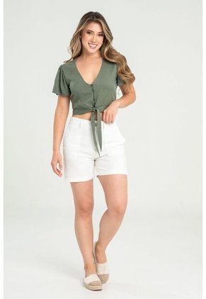 Blusa Ghinny Verde Ragged Pf31113477