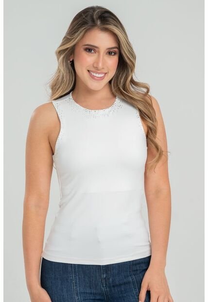 Top Livhia Blanco Ragged Pf31122281