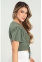 Blusa Ghinny Verde Ragged Pf31113477 de Ragged
