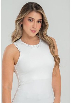 Top Livhia Blanco Ragged Pf31122281