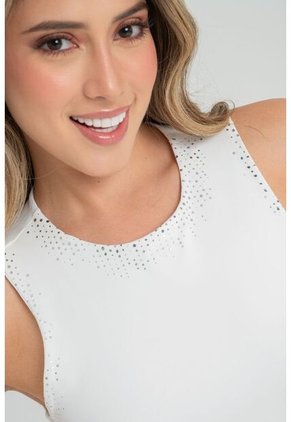 Top Livhia Blanco Ragged Pf31122281