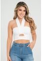 Crop Top Dubath Blanco Ragged Pf31122304 de Ragged