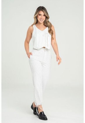 Chaleco Raya Tiza Blanco Ragged Pf31150019