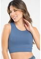 Crop Top French Azul Ragged Pf31122293 de Ragged