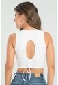 Crop Top French Blanco Ragged Pf31122293 de Ragged