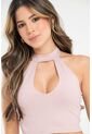 Crop Top Hamei Rosa Ragged Pf31122307 de Ragged
