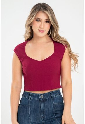 Top Malaga Marrón Ragged Pf31122306